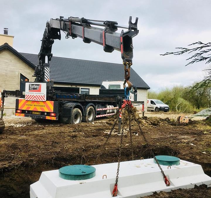 Waste water treatment tanks Dublin